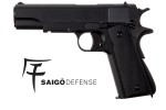 Gun 1911 With GAS Saigo Defense
