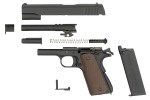 Pistola kjw M1911 co2 Negra