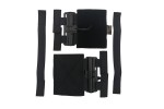 Conquer QR Buckle Set for tactical vest black