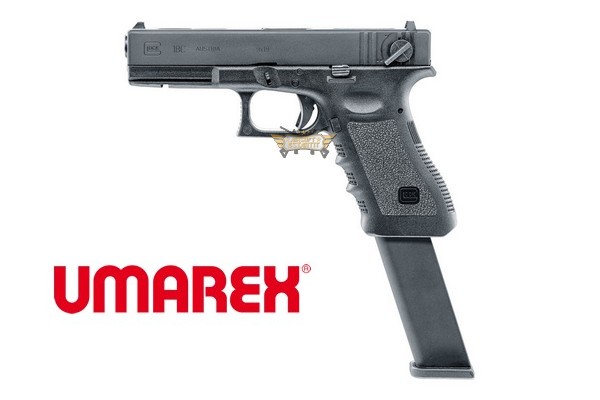 Glock 18c Umarex cargador extendido 