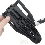 Belt adjustable adapter for quick realease holster Wosport black