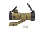 Red dot M2 doble luz tipo aim point tan JsTactical
