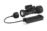 Javelot TAC 1,000 lum rechargeable LED flashlight with picatinny mount and Olight remote push button