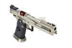 Pistola Armorer Works HX2201 IPSC split gas plateado GBB