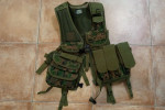 Tactical Vest Camo 600d PVC