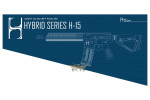Fusil Hybride S. H-15 CQB M95 AEG ASG