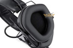 Cascos headset con función de amplificación modelo HD-09-BK en color negro