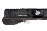 Pistola Airsoft Gladius Secutor negra gas y Co2