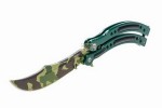 Butterfly knife Counter Strike Boreal Forest 