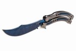 Couteau papillon Counter Strike Blue Steel